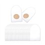 YOYEAH Lot de 50 pochettes transparentes en PVC pour pièces de monnaie
