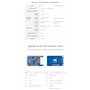 BMP390 Capteur de pression barométrique haute précision pour Raspberry Pi 4B+ 4B 3B+ 3B 2B+ Zero W WH 2W Pico Ardui ESP32 Prise 