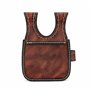 TOURBON Pochette de Cartouche en Cuir de Luxe pour Sac de tir de Skeet de piège de Fusil de Chasse Porte-munitions 12GA/16GA