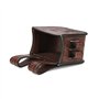 TOURBON Pochette de Cartouche en Cuir de Luxe pour Sac de tir de Skeet de piège de Fusil de Chasse Porte-munitions 12GA/16GA