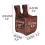 TOURBON Pochette de Cartouche en Cuir de Luxe pour Sac de tir de Skeet de piège de Fusil de Chasse Porte-munitions 12GA/16GA