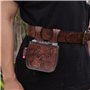 TOURBON Pochette de Cartouche en Cuir de Luxe pour Sac de tir de Skeet de piège de Fusil de Chasse Porte-munitions 12GA/16GA