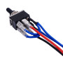 Taiss interrupteur inverseur de polarité 12v verrouillage Utilisé pour contrôler la rotation avant et arrière du moteur ON/Off/O