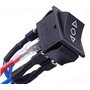 Taiss interrupteur inverseur de polarité 12v Moteur à Courant Continu 10A 6 Broches 3 Positions Autobloquant ON-Off-ON Interrupt