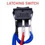 Taiss interrupteur inverseur de polarité 12v Moteur à Courant Continu 10A 6 Broches 3 Positions Autobloquant ON-Off-ON Interrupt