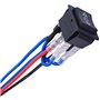 Taiss interrupteur inverseur de polarité 12v Moteur à Courant Continu 10A 6 Broches 3 Positions Autobloquant ON-Off-ON Interrupt