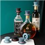 3 pièces Bouchons à Vin Silicone pour garder le vin frais, Bouchons de vin en Silicone réutilisables, Bouchon Bouteille avec Fil