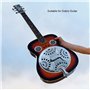 SOULONG Kit d'Accessoires pour Guitare à Résonateur Dobro avec Écrans Soundhole Cordier Pont Araignée Cône de Résonateur Selle