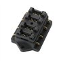 Aiqeer 4 Voies Boîte à Fusibles de Voiture, 12V / 24V / 32V / 48V Porte-Fusible à Lame Standard Universel, avec Couverture Étanc