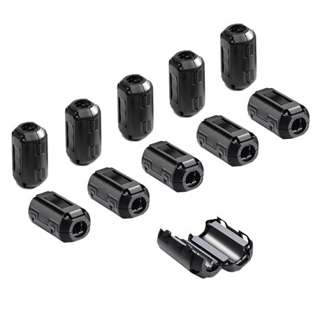 Aiqeer 10 Pièces Ferrite Anneau Noyau