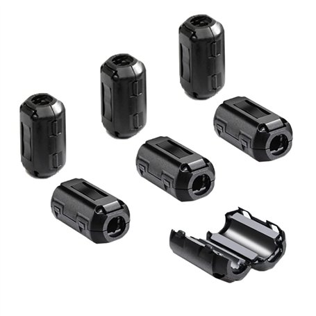 Aiqeer 6 Pièces Ferrite Anneau Noyau