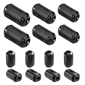 Aiqeer 10 Pièces Ferrite Anneau Noyau Set