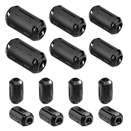 Aiqeer 10 Pièces Ferrite Anneau Noyau Set