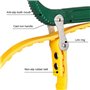 letuxaamz Clé à sangle pour filtre à huile - 8 pouces - Multifonctions - Clé à sangle en caoutchouc - Clé à cliquet pour décapsu
