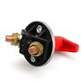 Interrupteur Coupure Isolateur Batterie Coupe Circuit,12V-60V 300A Batterie à clé Fixe Universelle de Voiture Déconnecter l'isol