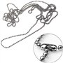 BetterJonny 6M Chaîne à Billes, Chaîne en Acier Inoxydable de 2,4 mm avec 20 Connecteurs Correspondants Chaîne Boule Chaîne à Ro