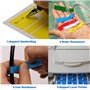 720 Pièces Autocollant Étiquette de Câble, Basicon Étiquette de Cables Auto-adhésif Autocollant Identification Câble Auto-adhési