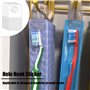 ZAHD 200 Pièces Onglets Suspendus Étiquettes Auto- Adhésif Prix Signe Crochet Onglets Suspendus AdhéSifs Plastique Pliable pour 