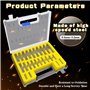 QLOUNI Kit de 150Pcs Forets Hélicoïdaux Forets HSS Titanium Micro Drill Micro Mèche Set Outils 0.4mm-3.2mm pour Bois, Métal, Pla
