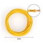 TIMESETL 5Pcs 1.5 mm² FLRY-B Fil Electrique 5 x 10 m Câble Electrique Véhicule Fusibles de Batterie Auto Fil Electrique 12v Auto