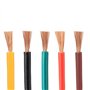 TIMESETL 5Pcs 1.5 mm² FLRY-B Fil Electrique 5 x 10 m Câble Electrique Véhicule Fusibles de Batterie Auto Fil Electrique 12v Auto