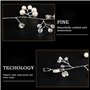 WOWOSS Bandeaux de Mariage Accessoires Cristaux et Strass pour Mariée Accessoires de Cheveux, Bijoux Mode Arceau et Accessoires 
