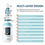 Mouche Bébé Electrique ,Aspirateur nasal bébé nettoyeur de nez électrique et dissolvant de cérumen avec 6 buses réutilisables po