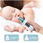 Mouche Bébé Electrique ,Aspirateur nasal bébé nettoyeur de nez électrique et dissolvant de cérumen avec 6 buses réutilisables po