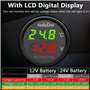 Hoembpn Adaptateur Prise Allume Cigare USB QC3.0 + PD3.0 Chargeur Voiture Rapide Thermomètre de Voltmètre avec Numérique LCD Tes