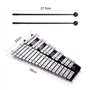 Glockenspiel Xylophone Taruor Xylophone pliable Cadre en bois Barres en aluminium Instrument de musique Cadeau avec sac de trans