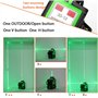 Niveau Laser Vert en 3 x 360 3D 12 Lignes avec Fonction 3° D'auto-Nivellement Auto-équilibrage du Niveau Laser Multifonctionnel 