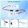 Merautop SJ Lot de 2 lampes LED de rechange pour plaque d'immatriculation F0.r-d Fiesta Galaxy MKIII C-MAX Focus Jaguar XF Range