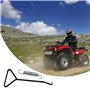 GZLCEU Lot de 10 ressorts d'échappement de moto en acier inoxydable 58 mm avec crochet à ressort pour silencieux de tuyau de rac