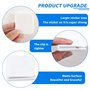 GZLCEU Lot de 8 clips de rideau de douche autocollants - Anti-éclaboussures - Coupe-vent - Sans perçage - Stop Protect - Accesso