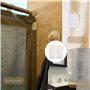 GZLCEU Lot de 8 clips de rideau de douche autocollants - Anti-éclaboussures - Coupe-vent - Sans perçage - Stop Protect - Accesso