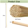 Bâtons en Bois pour L'Artisanat