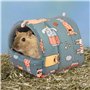 Lot De 2 Lits Pour Animaux De Compagnie Imprimés De Dessins Animés, Lits Pour Animaux De Compagnie Doux Et Confortables, Fournit