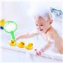 Canards En Caoutchouc 20 Pièces, Sacs En Filet De Pêche 2 Pièces, Jouets De Salle De Bain, Jouets Flottants, Aides Éducatives Po