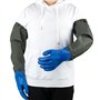 1 Paire De Gants De Protection Et 1 Masque De Protection, Gants En Caoutchouc Imperméables, Gants Résistants À La Chaleur, Gants