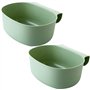 CWPFVQA Lot De 2 Poubelles Suspendues
