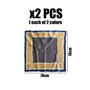 Foulard Carré Vintage Pour Hommes