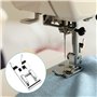 TYFGRT Lot De 4 Pieds À Coudre, Pied pour Ourlet, Pied-De-Biche Denté, Accessoires Multifonctions pour Machine À Coudre, Accesso