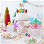 30 Pièces Décorations De Pompons De Cocktail, Décorations De Pompons Colorées, Décorations De Pompons À Paillettes, Décoration D