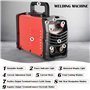 Helangel Poste a Souder ARC 220V 225A, machine à souder électrique portable IGBT avec écran digital LCD pour les soudeurs et la 