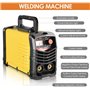 Helangel Poste a Souder,225A 220V ARC Poste à Souder I IGBT Poste Souder Inverter électrique Portable Machine a Souder Soudeur A