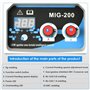 Helangel Poste à Souder,300A 220V MIG/Lift TIG/MMA 3 en 1 Poste a Souder Machine à souder IGBT Inverter Soudeuse d'inverseur Mac
