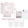 XLKJ Protege WC Jetable, 20 Pièces Protections de Siège de Toilettes pour Enfants ou Toilettes Publiques