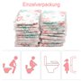 XLKJ Protege WC Jetable, 20 Pièces Protections de Siège de Toilettes pour Enfants ou Toilettes Publiques
