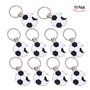 XLKJ Lot de 10 Ouvre Bière Porte Clé, Ouvreur de Bouteille de Bière Porte Clés Tire-Bouchon Créatif Décapsuleur de Football Prat