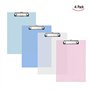 Planchettes à Pince et Porte-formulaires Porte Document Bloc avec Pince en Plastique pour Papier d'
